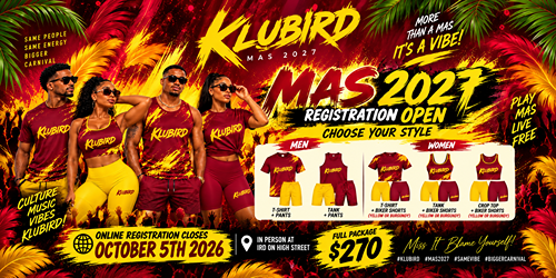 KluBird T-Shirt Band Package 2027 - Order online from KLUBIRD Inc