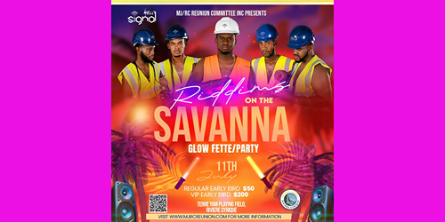 Riddims On The Savanna - Order online from Morne Jaune Riviere Cyrique Reunion Committee