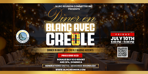 Dinner En Blanc Avec Creole - Order online from Morne Jaune Riviere Cyrique Reunion Committee