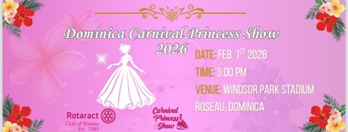 Dominica Carnival Princess Show - Order online from Rotaract Club of Roseau