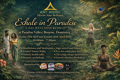 Exhale In Paradise 2-Day Retreat - Order online from KMT Rising Holistic Health