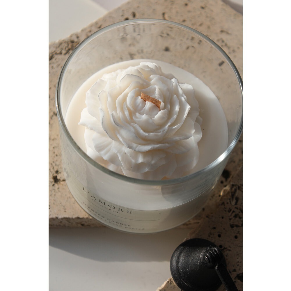 La’Fleur 400 gr Şakayıklı Soya Mumu