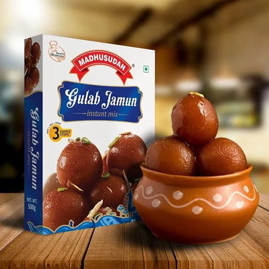 MadhuSudan Instant Gulabjamun Powder, 500gm