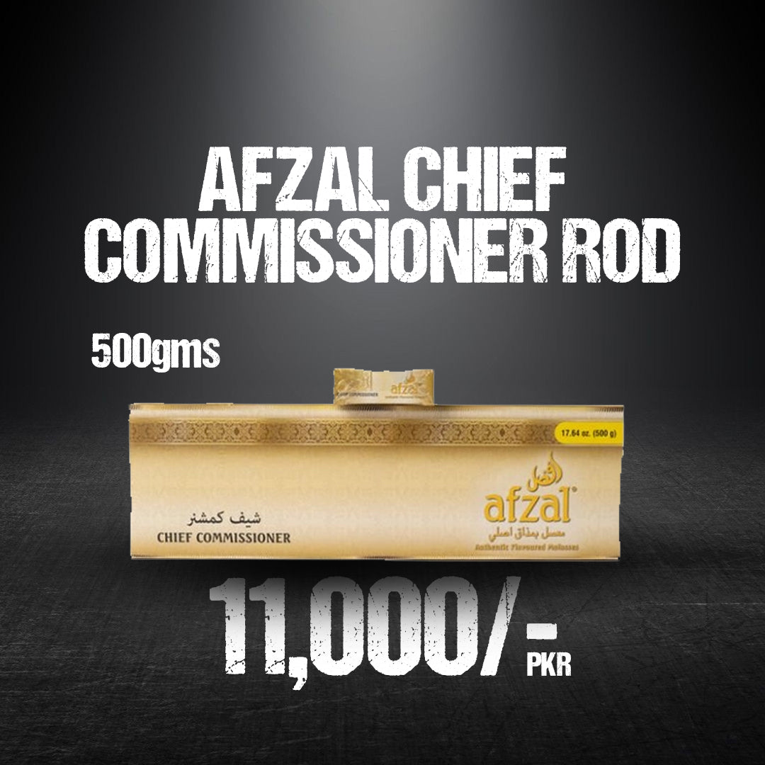 Afzal Chief Commissioner Rod Premium Herbal Blend 500g