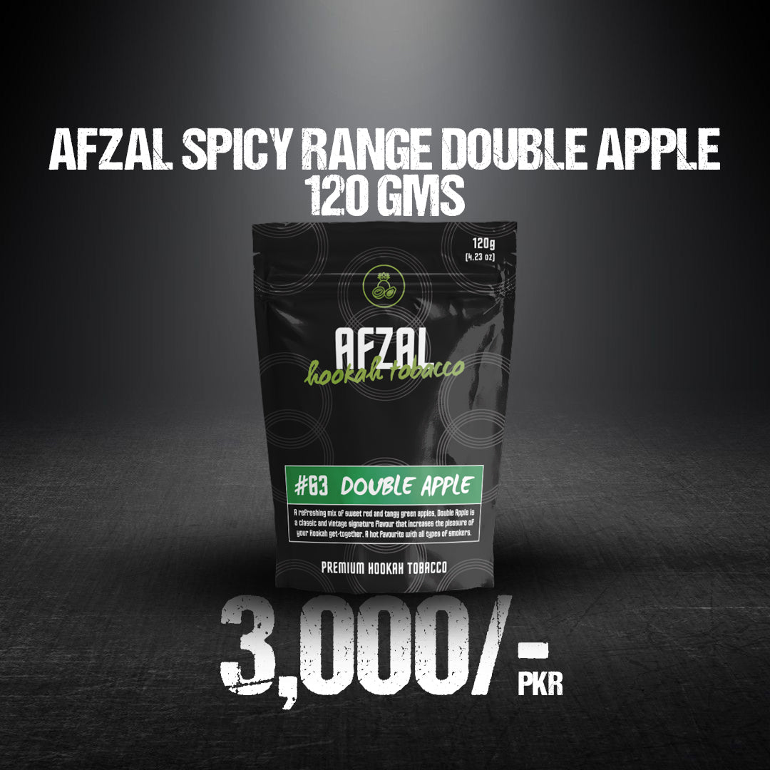 Afzal Spicy Range Double Apple 120 G