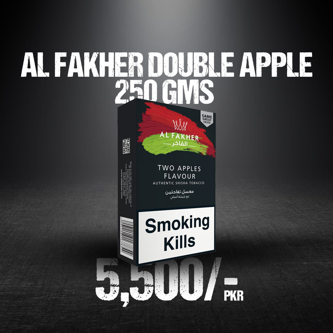 Al Fakher Double Apple Classic Herbal Flavour Traditional Blend 250g