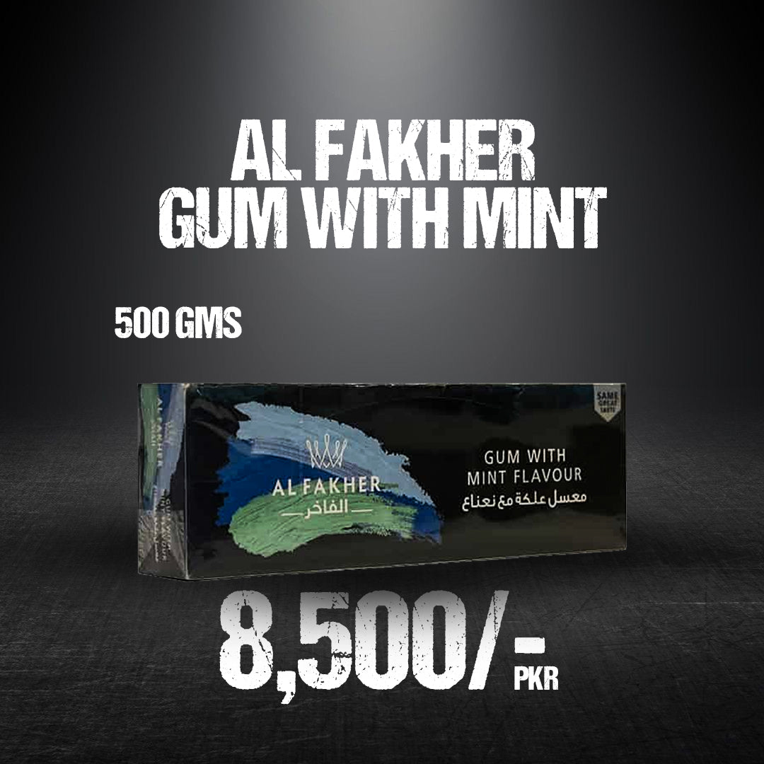 Al Fakher Gum with Mint Herbal Flavour 500g Rod