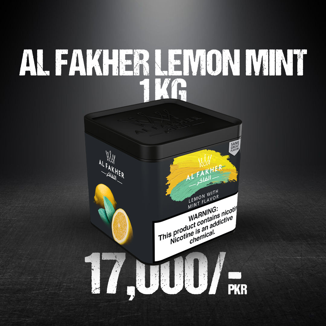 Al Fakher Lemon Mint Refreshing Herbal Flavour 1kg Pack