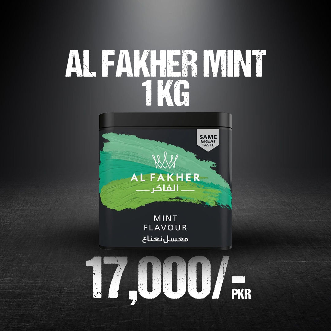Al Fakher Mint 1KG Classic Cooling Water Pipe Herbal