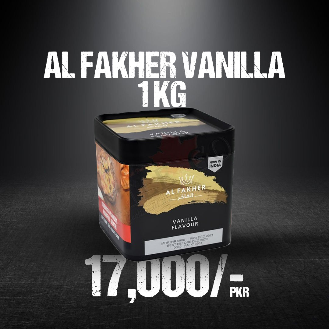 Al Fakher Vanilla Premium Herbal Flavour Smooth and Balanced 1 KG