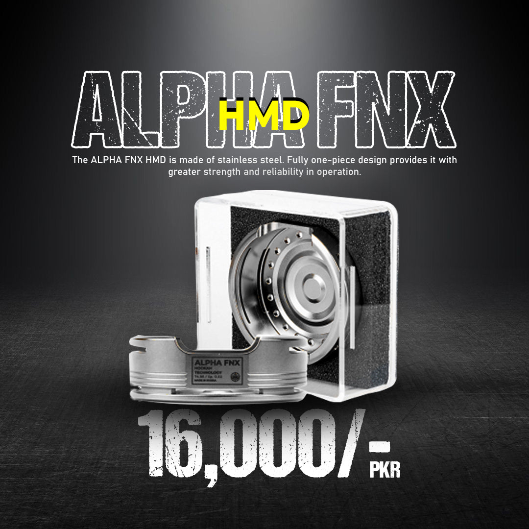 Alpha FNX Compact Water Pipe for Smooth Aroma Sessions