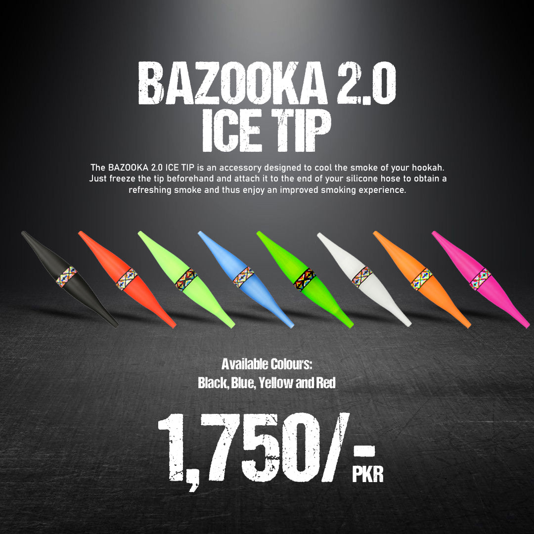 Bazooka 2.0 Ice Tip Water Pipe Cooling Accessory Four Colors
