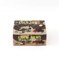 Coco Army Premium Coconut Charcoal Coals Water Pipe