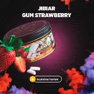 Jibiar Gum Strawberry 50G Sweet Fruity Herbal Blend