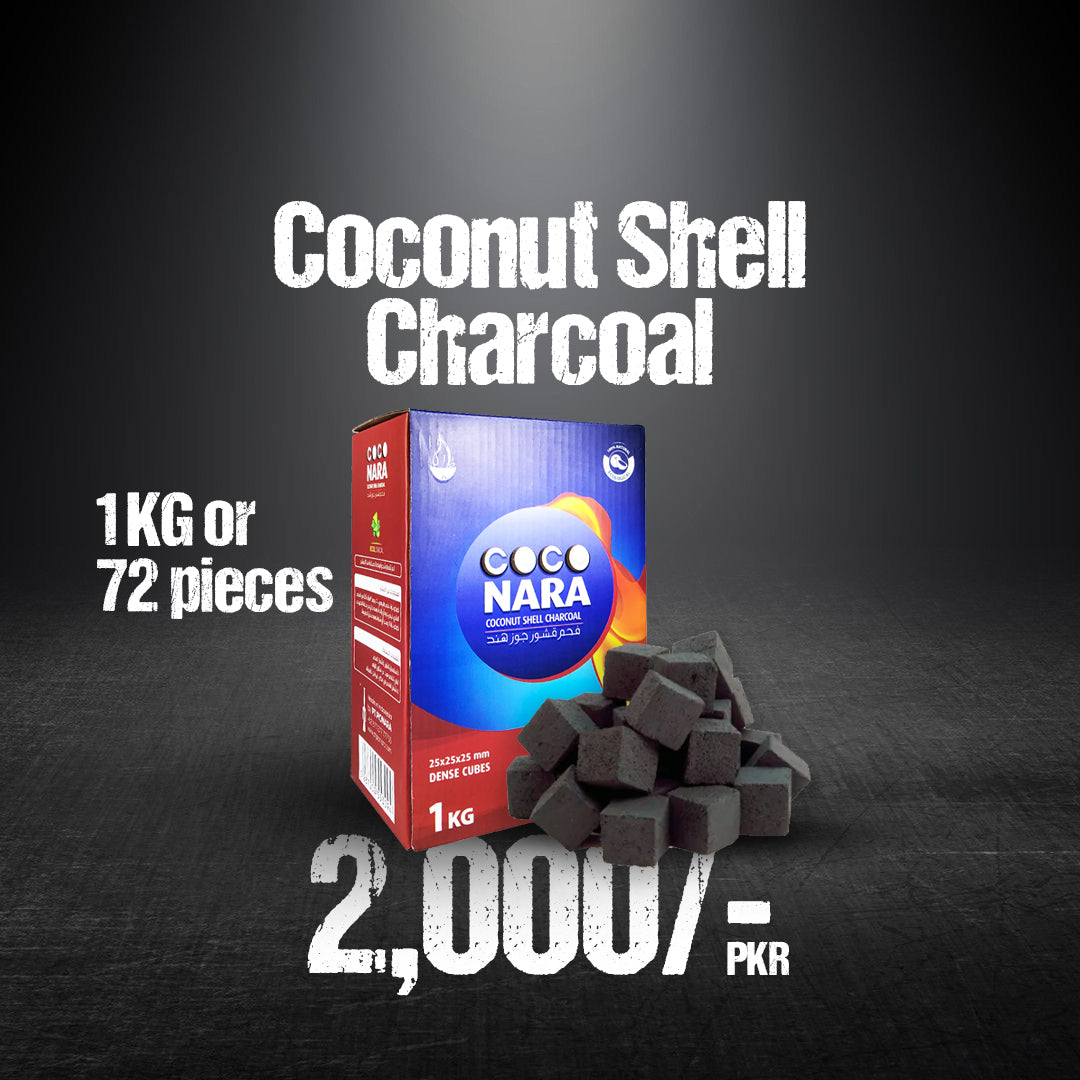 Natural Coconut Shell Charcoal Eco Friendly High Carbon Coal