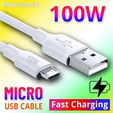 100 Percent Original Micro USB Fast Charging Cable Copper Wire