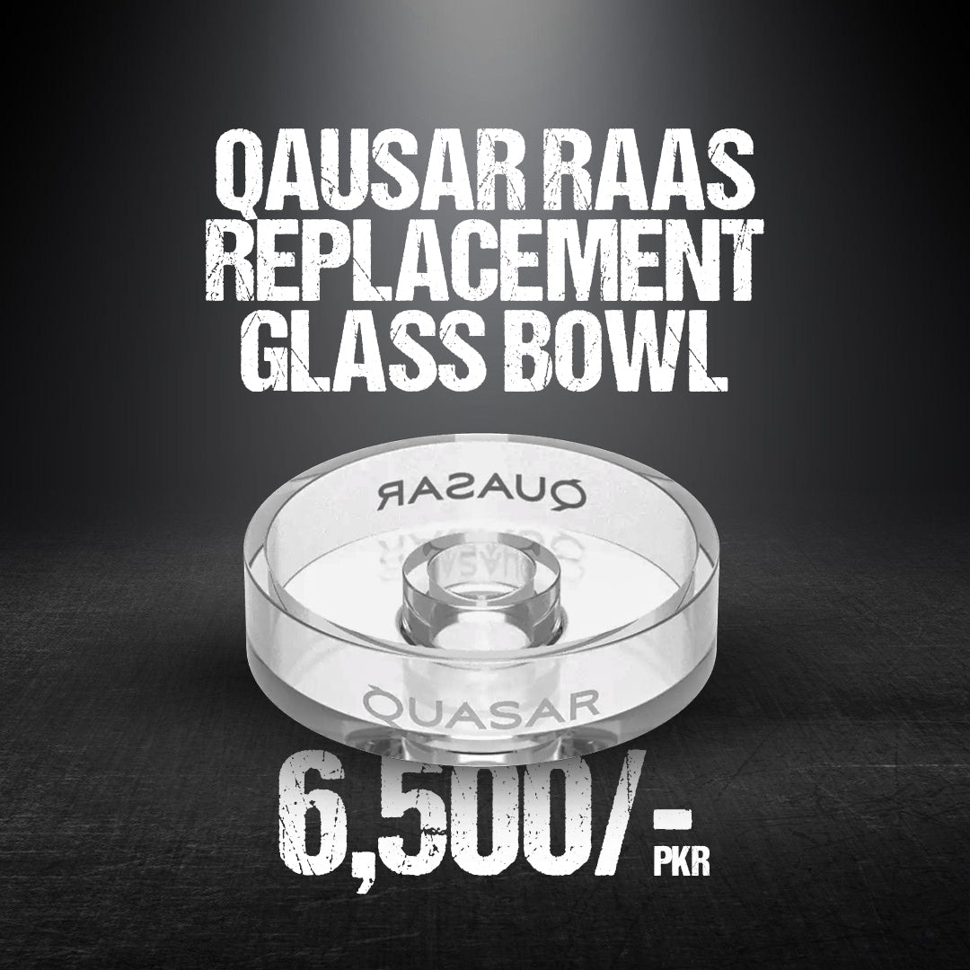 Quasar Raas Replacement Glass Bowl for Optimal Vapor Performance