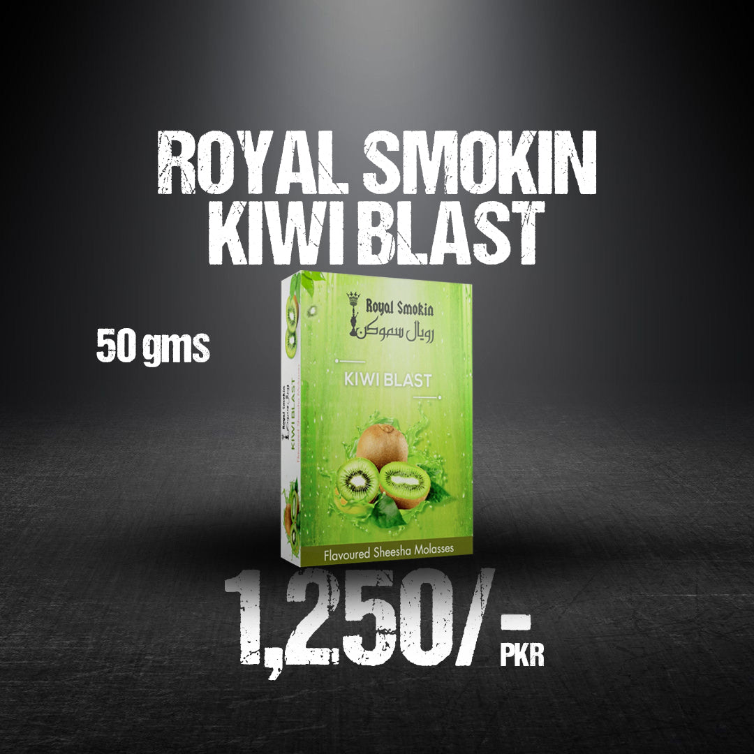 Royal Smokin Kiwi Blast Fruity Herbal Flavour 50g