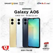 Samsung Galaxy A06 Smartphone 4GB RAM 64GB PTA Approved