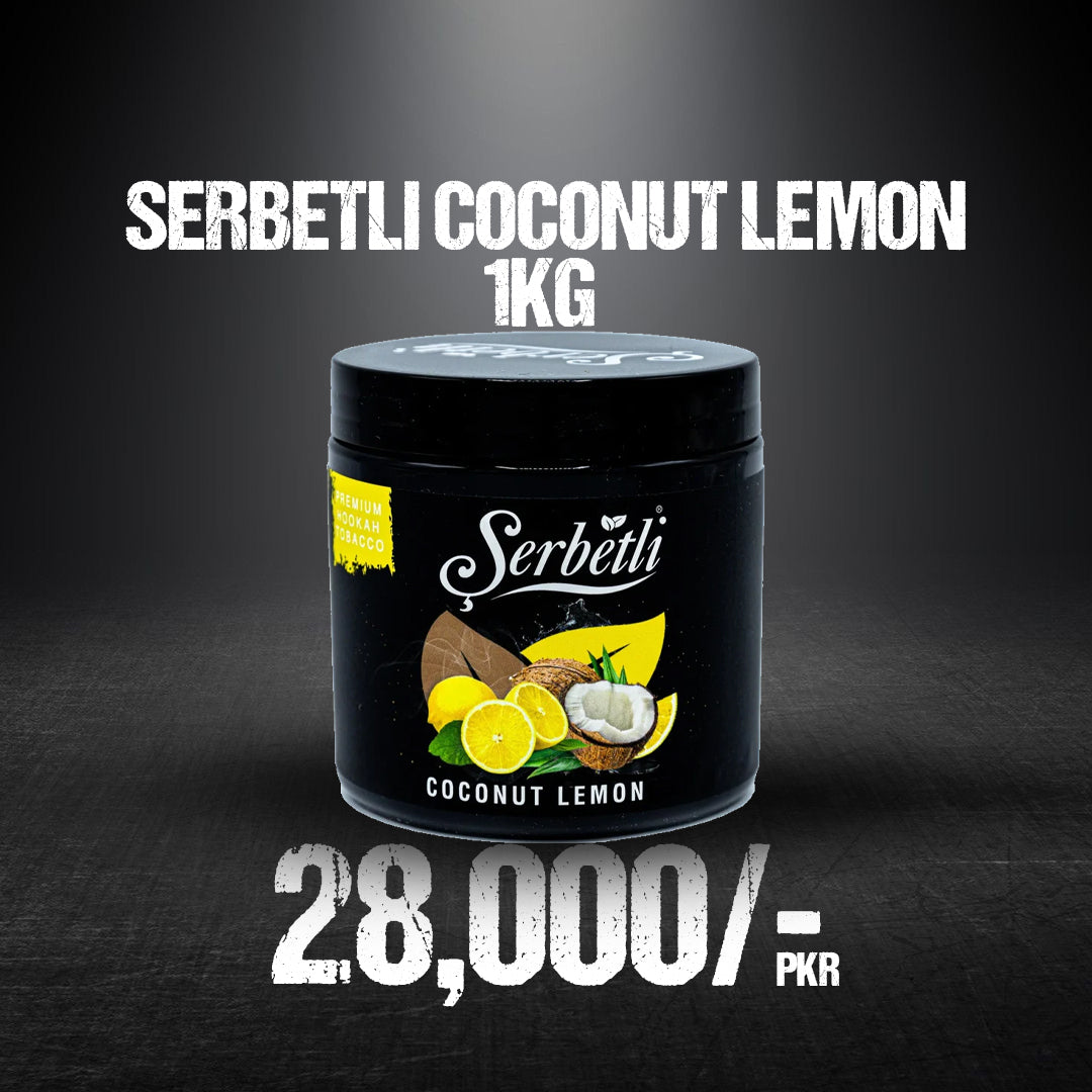 Serbetli Coconut Lime Herbal Flavour Tropical Blend 1 KG