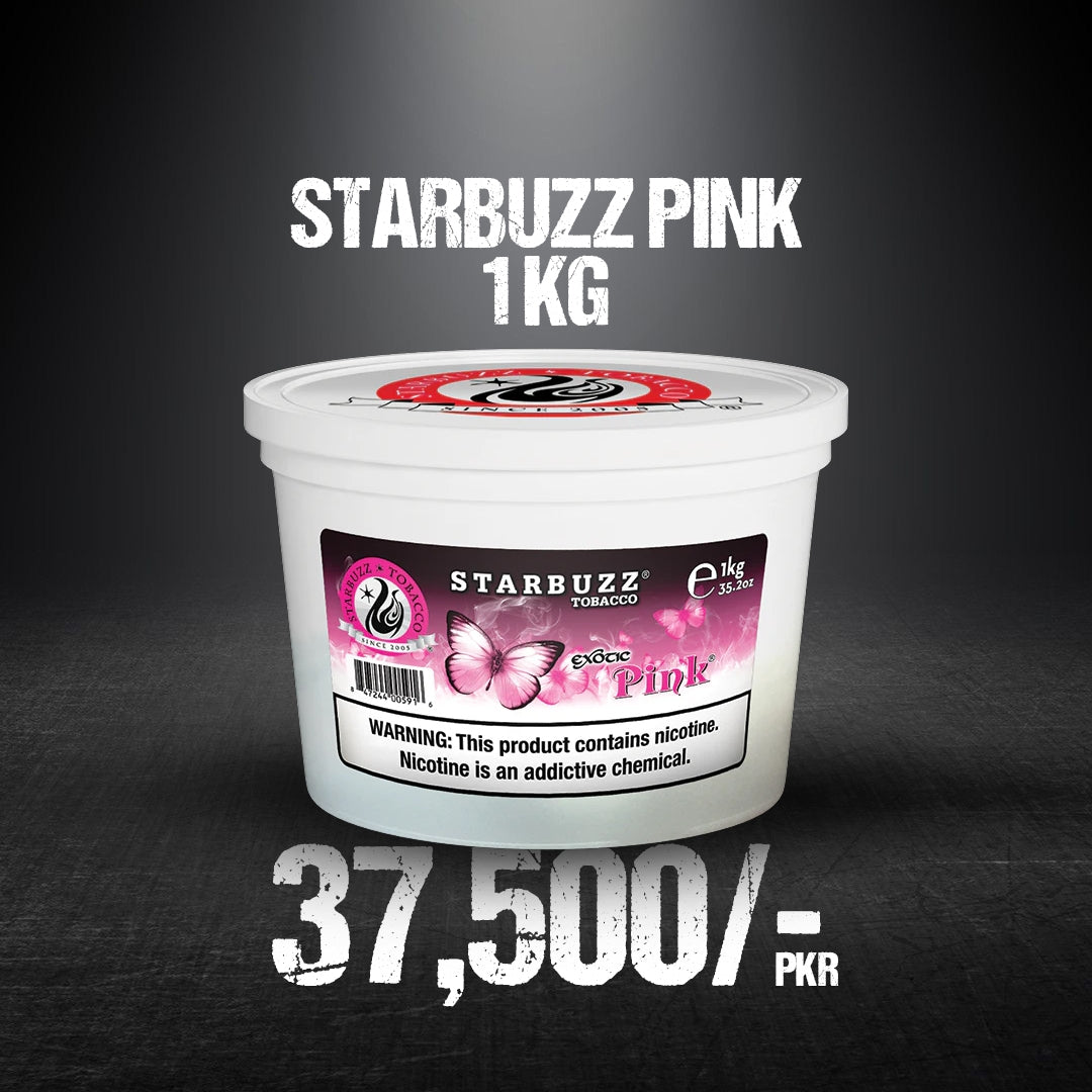 Starbuzz Pink Premium Herbal Flavour Smooth Rich Aroma 1 KG