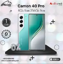 Tecno Camon 40 Pro 8GB 256GB 50MP AMOLED 5200mAh PTA Approved