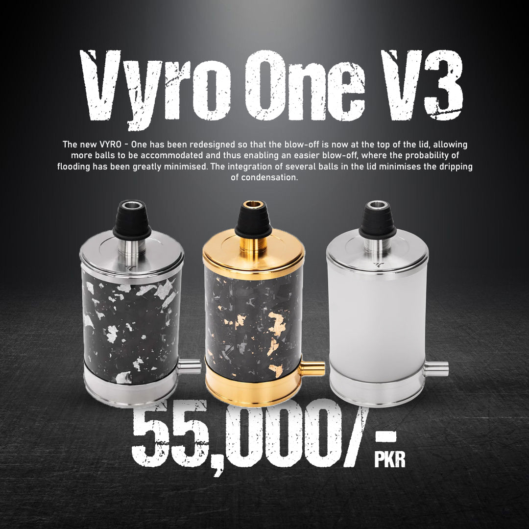 Vyro One V3 Premium Water Pipe Redesigned Blowoff Lid