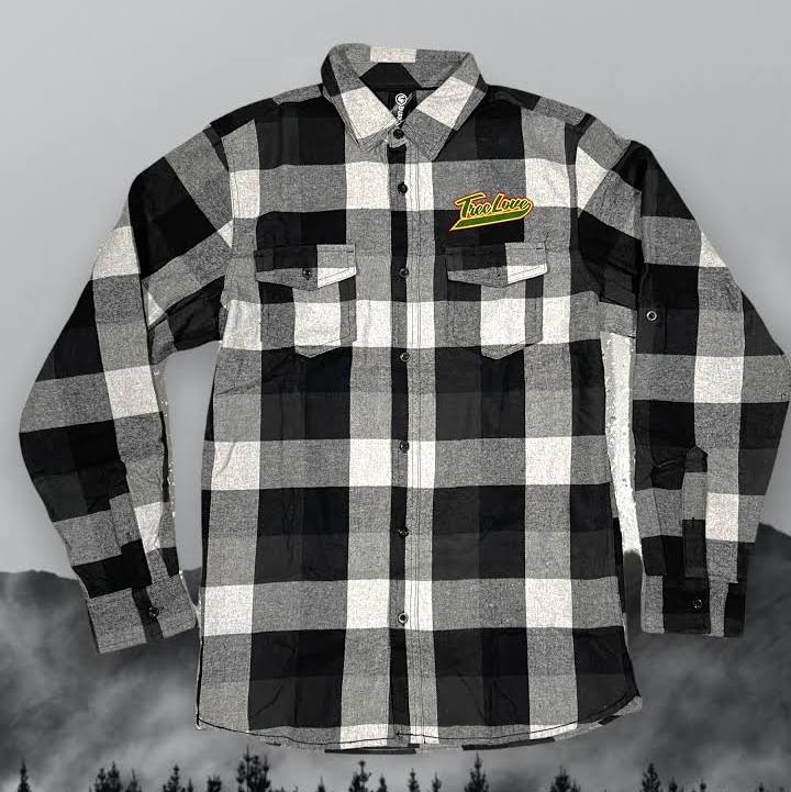 Tree Love Flannel Shirt