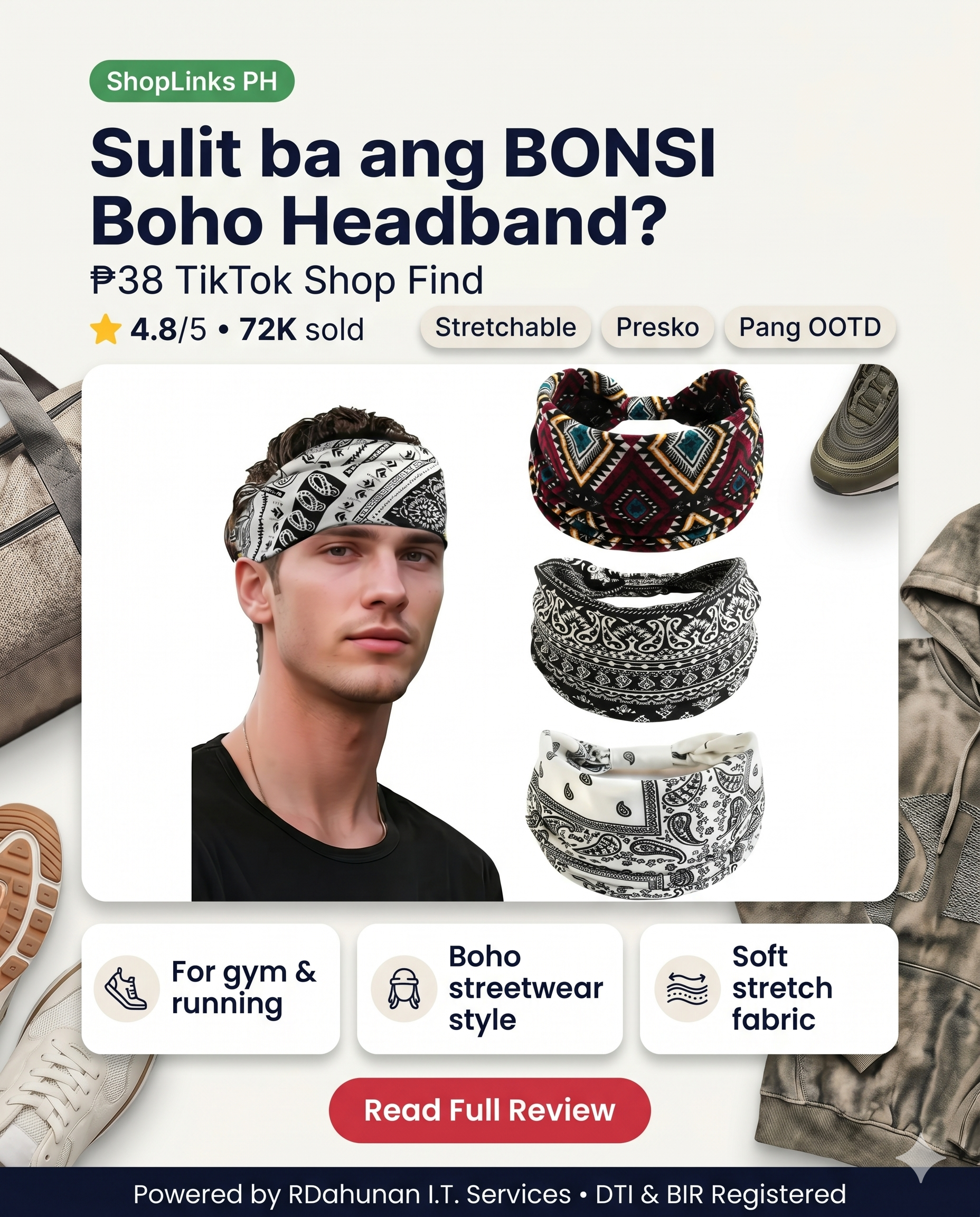 BONSI Boho Headband — product image