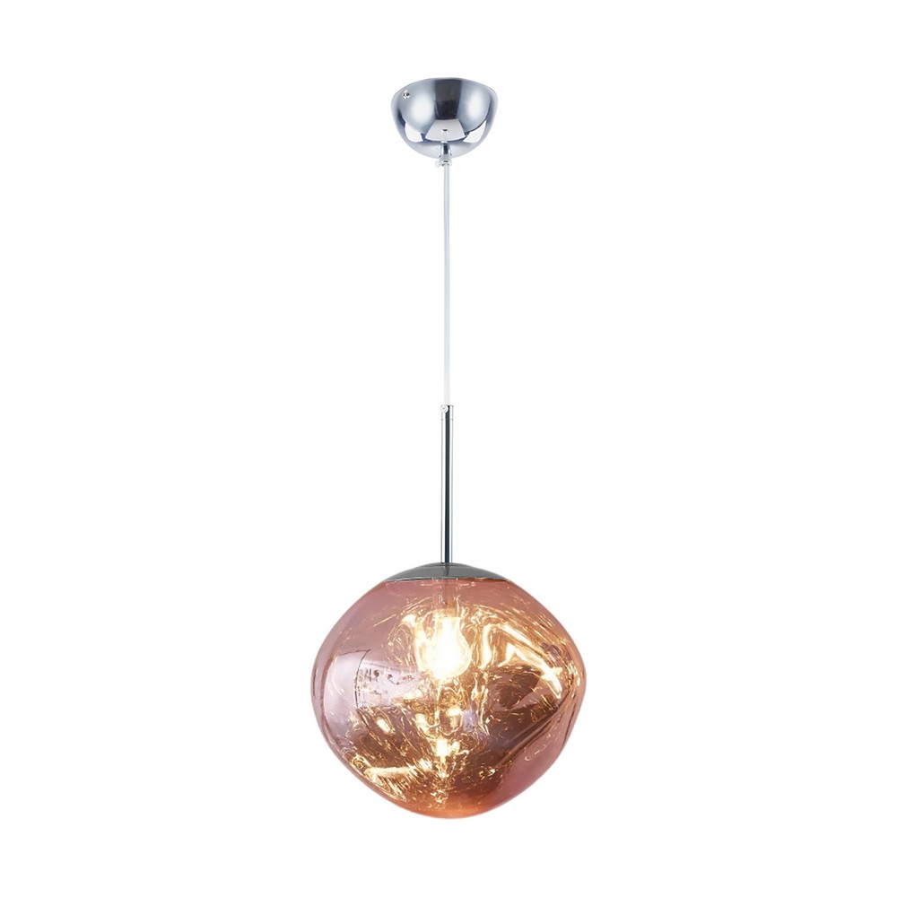Glass ball-pendant light
