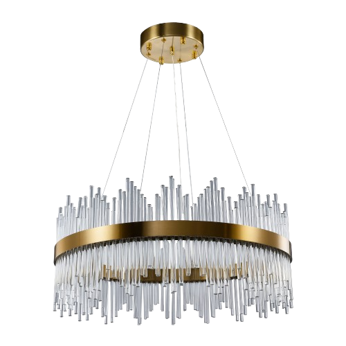 Contemporary Round K9 Crystal Glass -∅60cm Chandelier