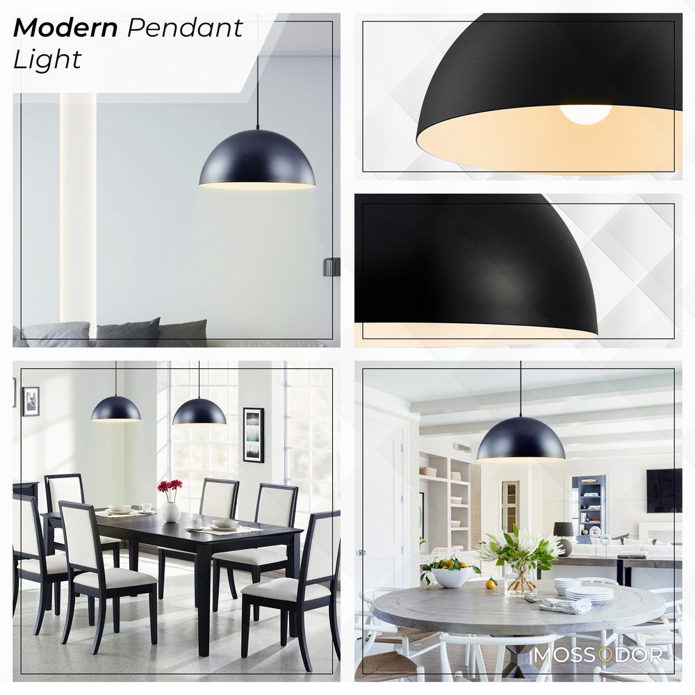 Over table  Black 40cm - pendant light