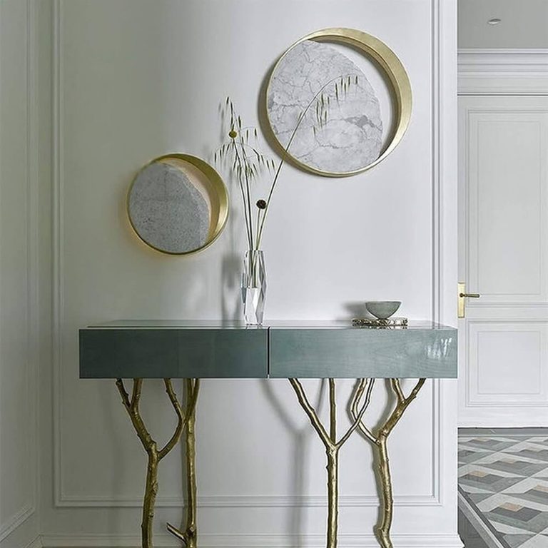 Wall light with Marble Design
