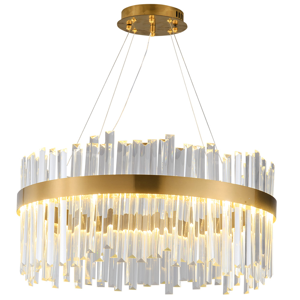 Cutting-edge Luxurious Crystal Round -∅60cm Chandelier