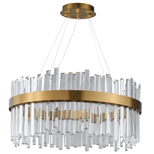 Cutting-edge Luxurious Crystal Round -∅60cm Chandelier