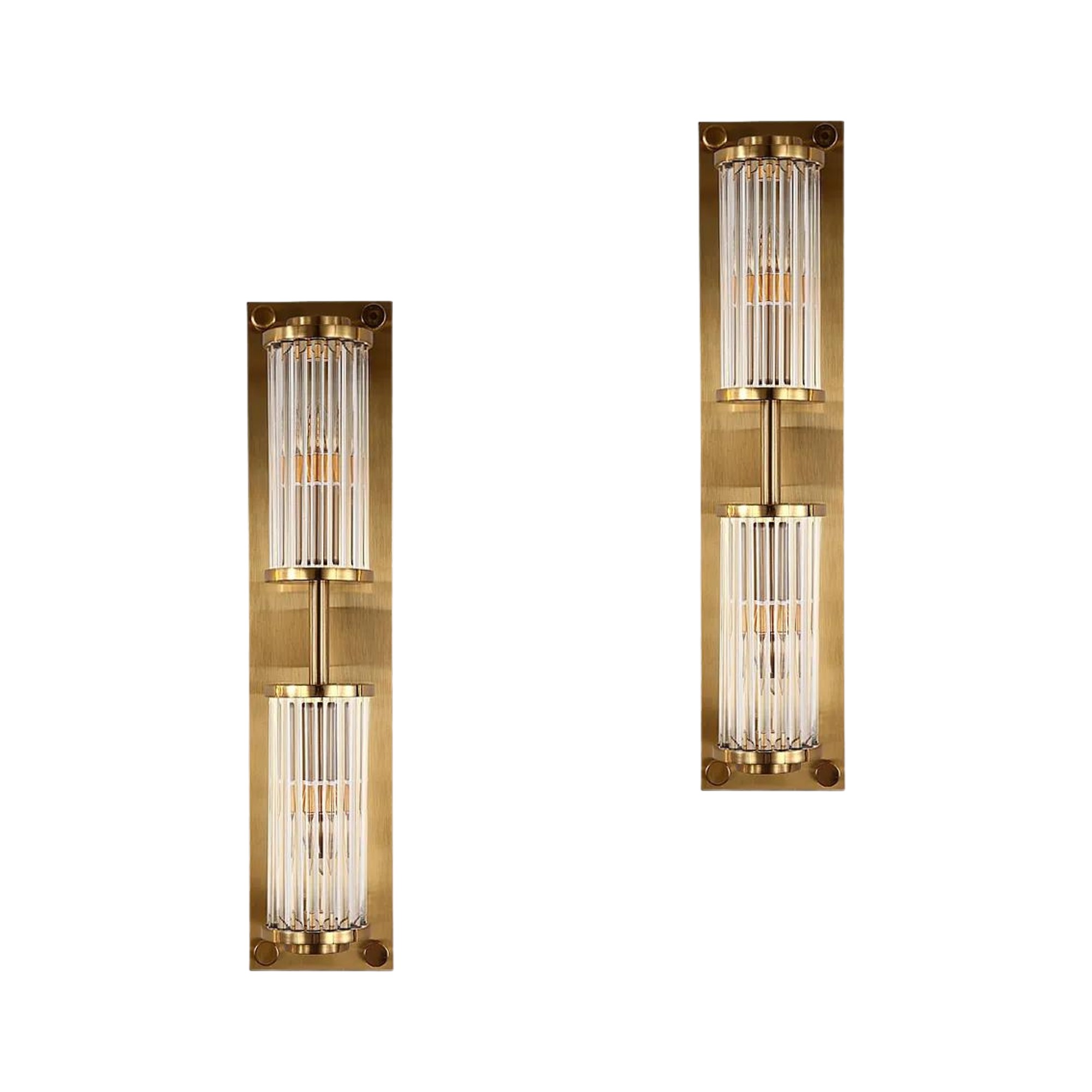 Glass Wall Sconce Light for Living Room