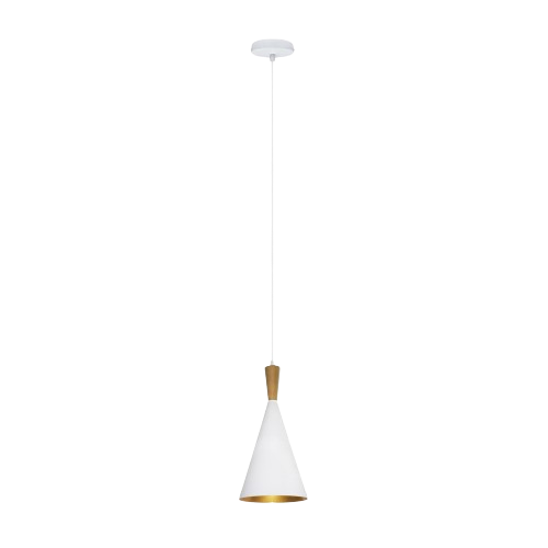 white 19cm Cone -pendant light