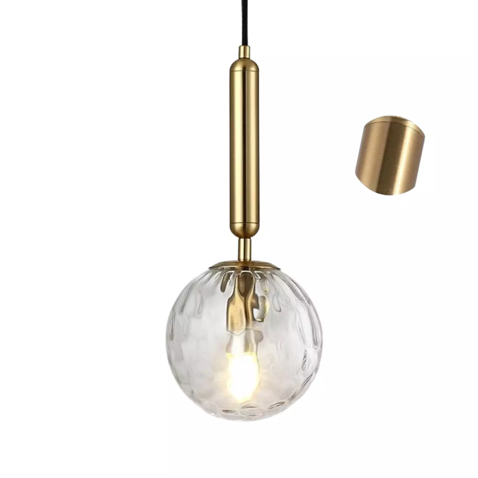 Glass Sphere 20cm-Pendant Light