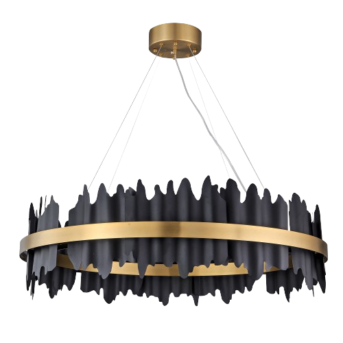 Alessia Elegant Black Luxury Modern-Chandelier