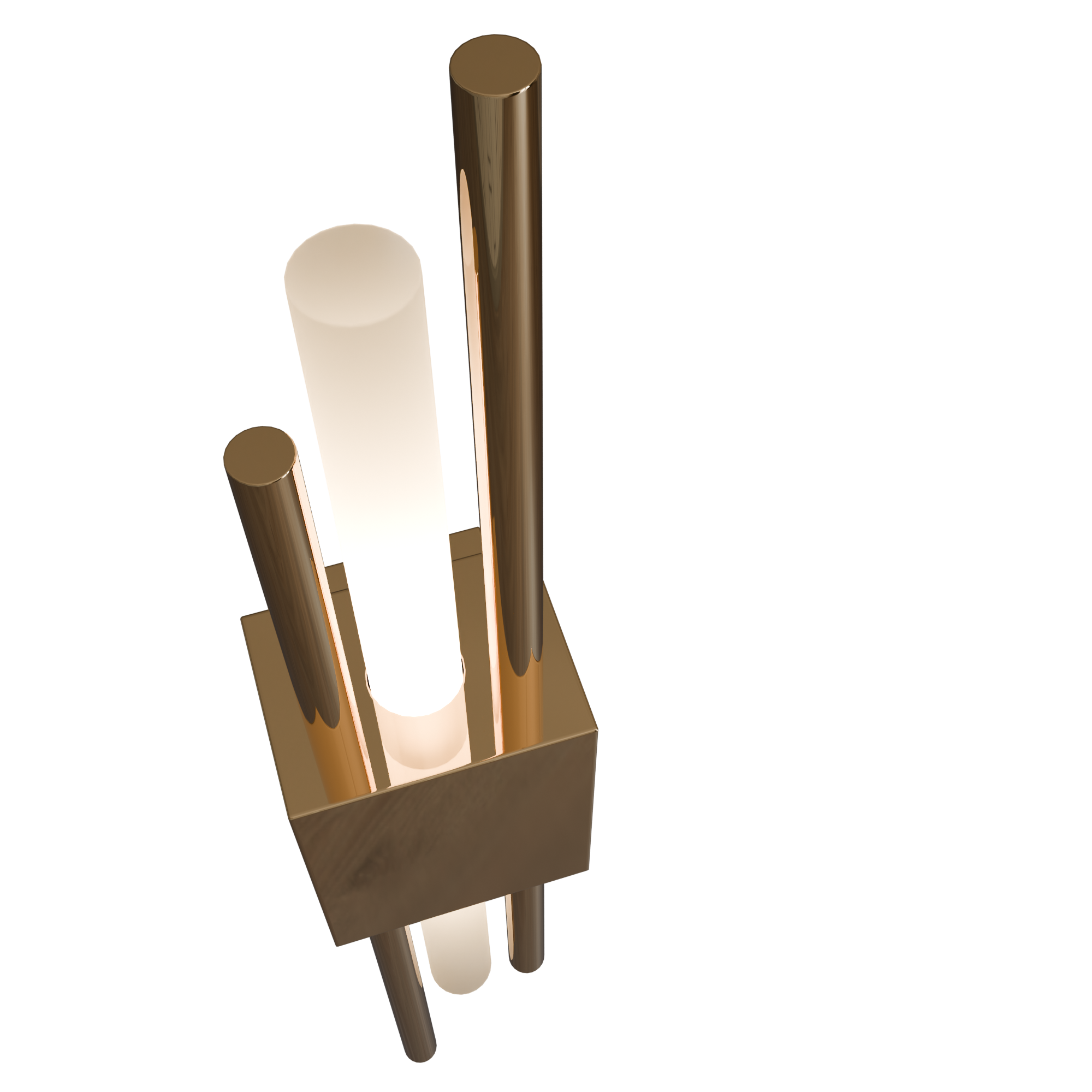 Lara Gold Bar Wall Light