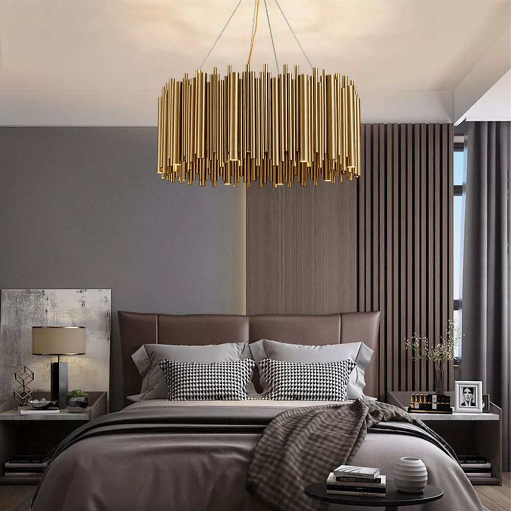 Unique Stainless Steel Round For Hotels - Chandelier