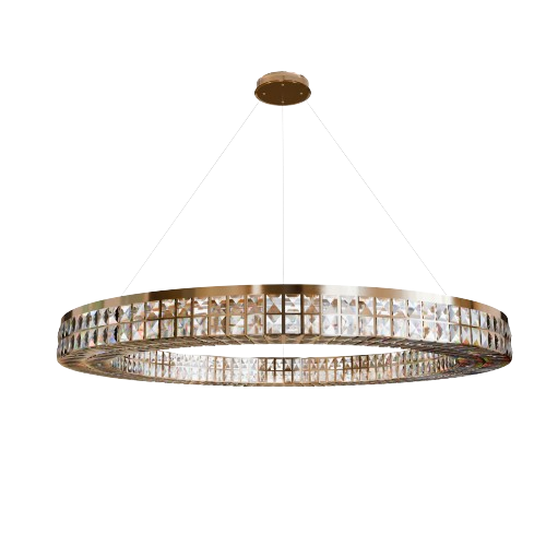 High End Ring crystal chandelier with led lights-60cm