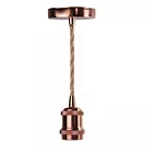 Black ,copper, E27 Bulb  Pendant light fitting