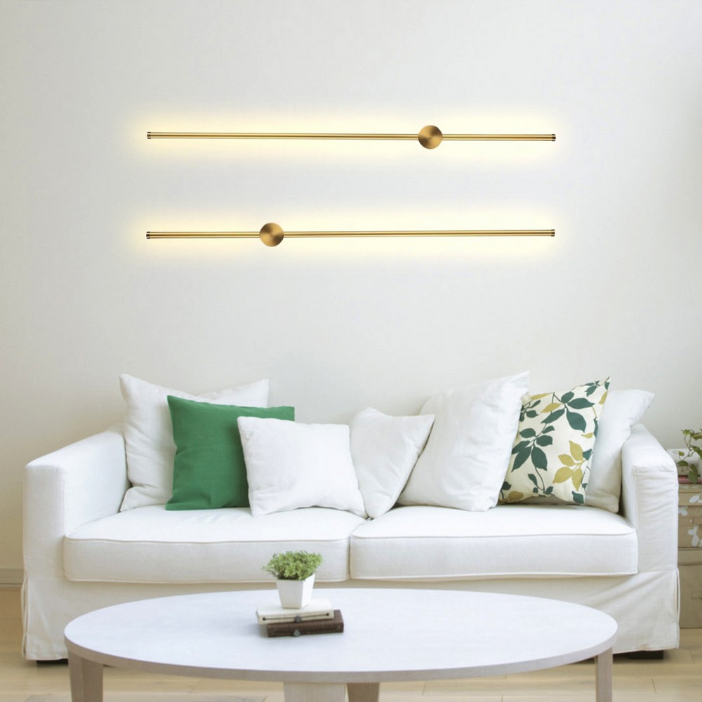 Modern Style Black L.E.D wall Sconce