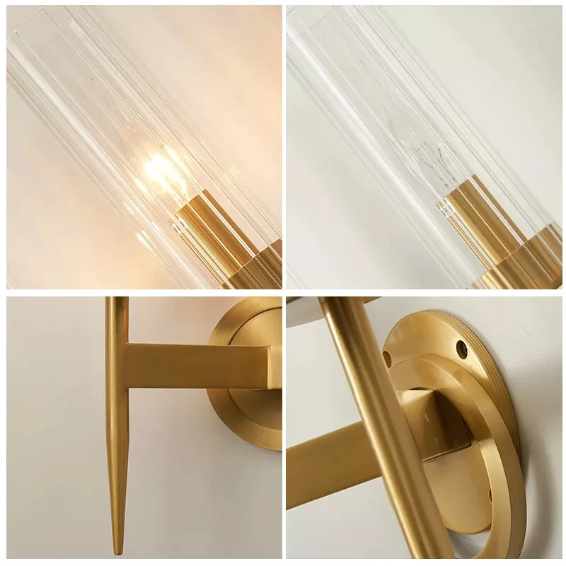 Elegant Glass Rod 40cm-Wall light