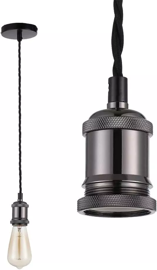 Black ,copper, E27 Bulb  Pendant light fitting