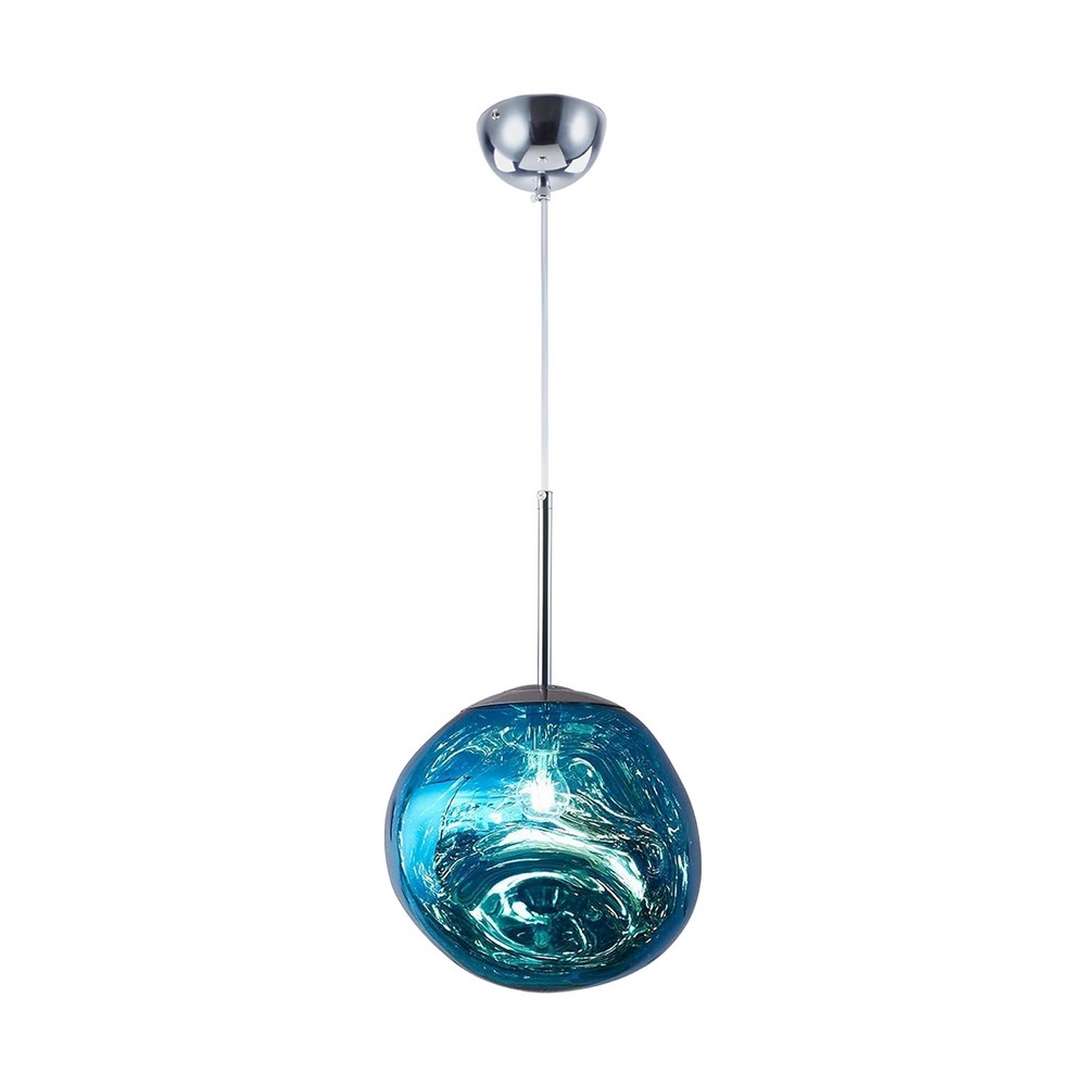 Glass ball-pendant light