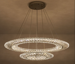 Modest Circle Crytsal Chandelier -40cm