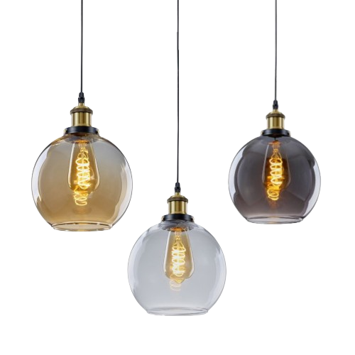 Luna-glass light-pendant