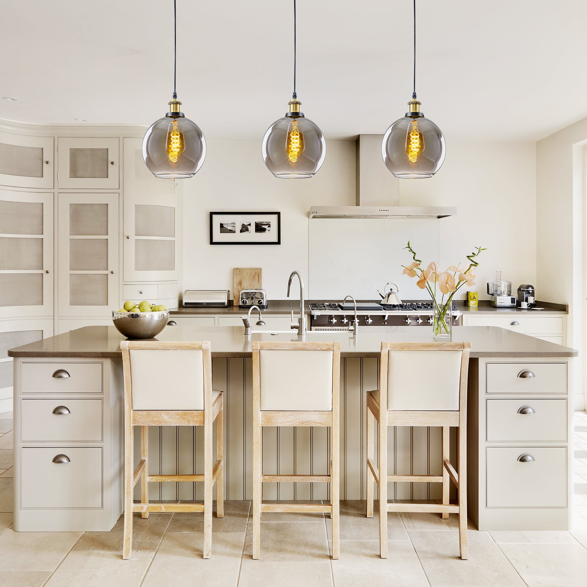 Luna-glass light-pendant